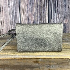 Joy Susan Metallic / Pewter Crossbody Bag